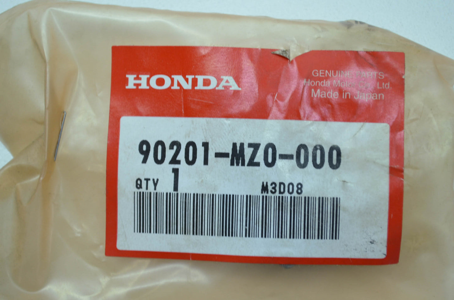 OEM Honda 90201-MZ0-000 Hex Nut 22mm NOS