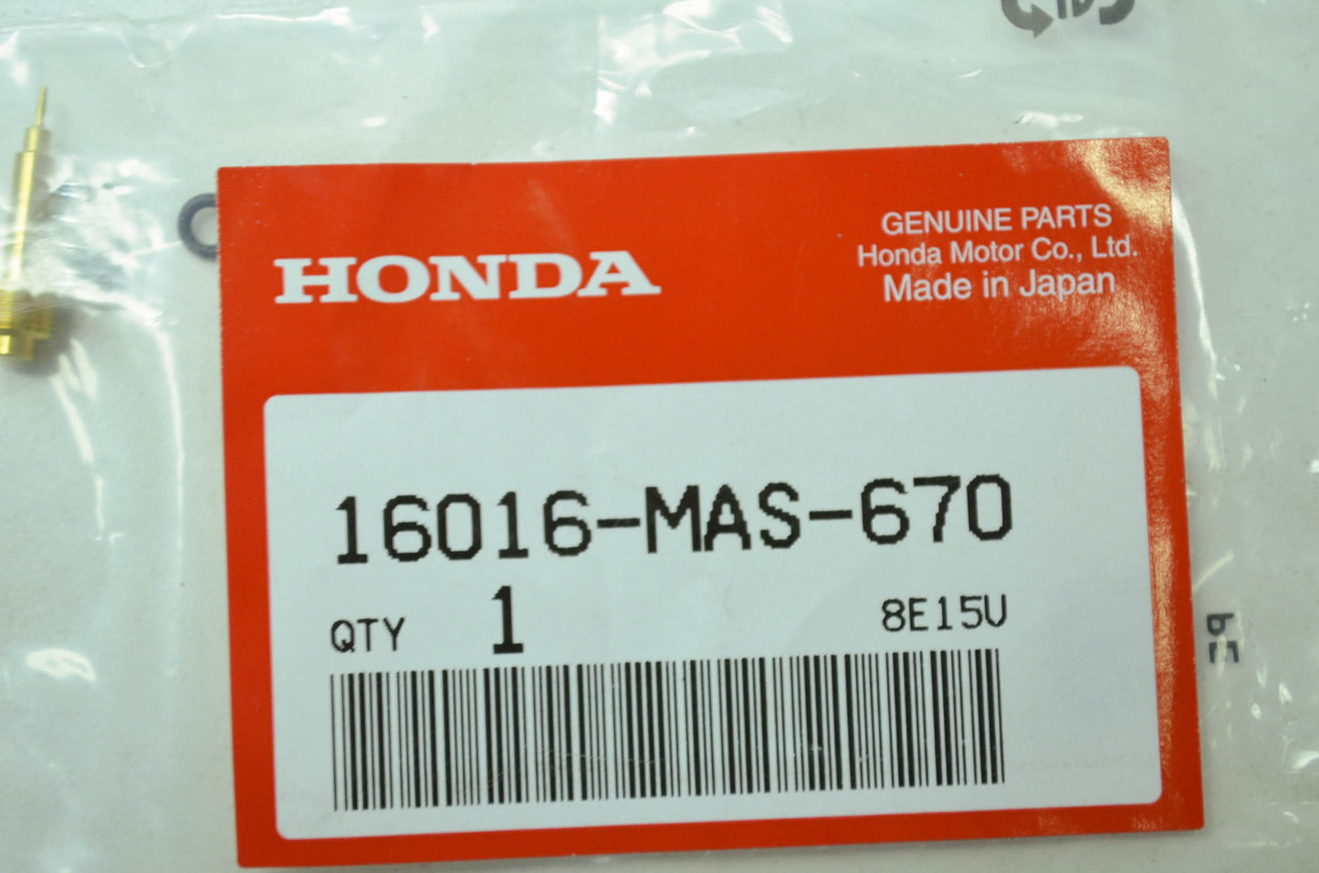 OEM Honda 16016-MAS-670 Screw Set NOS