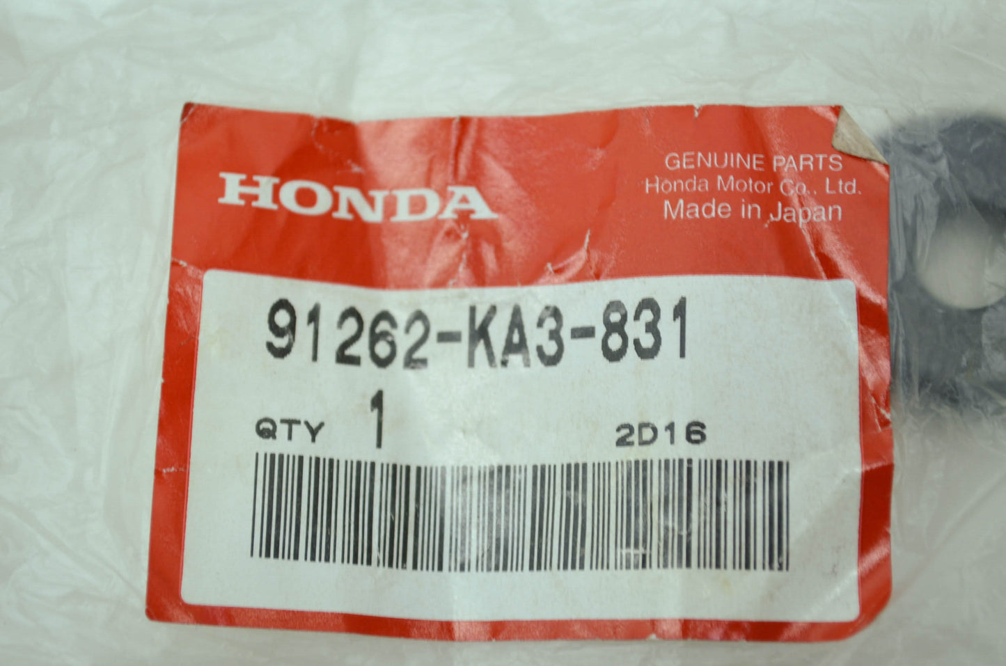 OEM Honda 91262-KA3-831 Seal NOS