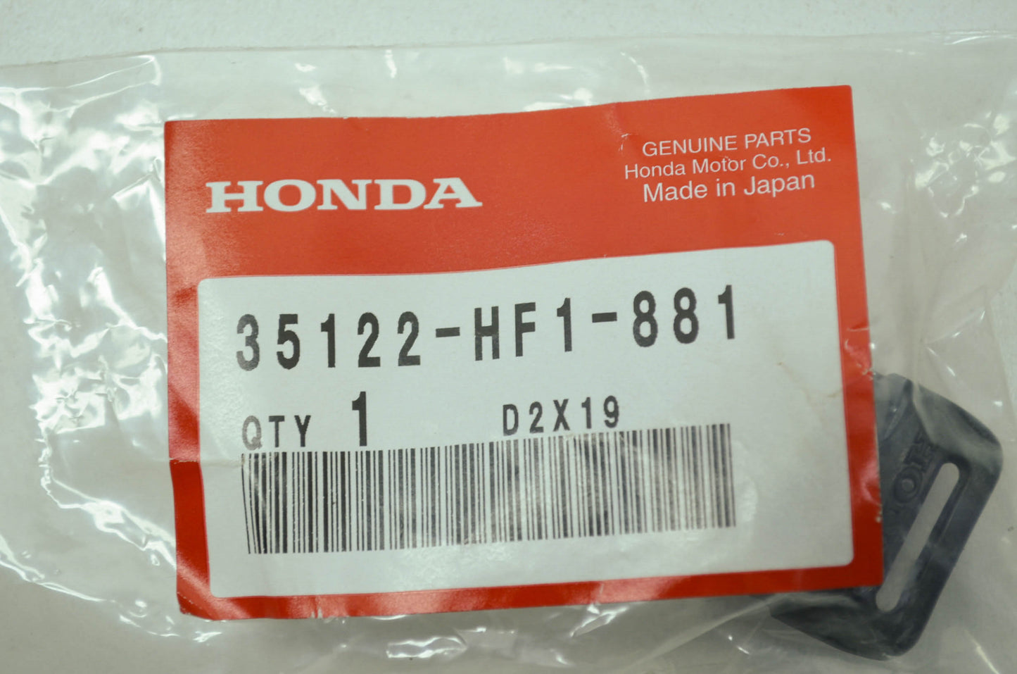 OEM Honda 35122-HF1-881 Blank Key Type 2 NOS