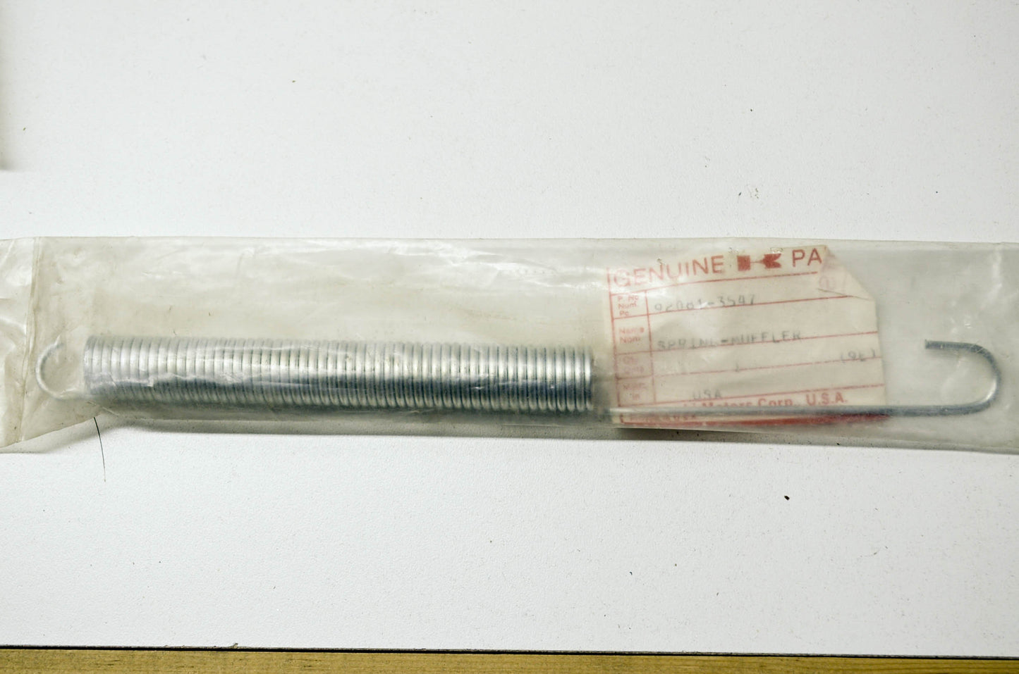 NEW OEM Kawasaki Exhaust Spring NOS