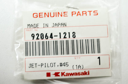 OEM Kawasaki 92064-1218 Pilot Jet #45 NOS