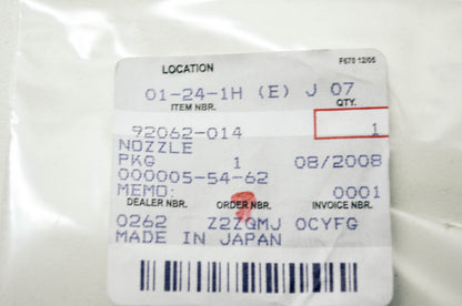 Nozzle NOS