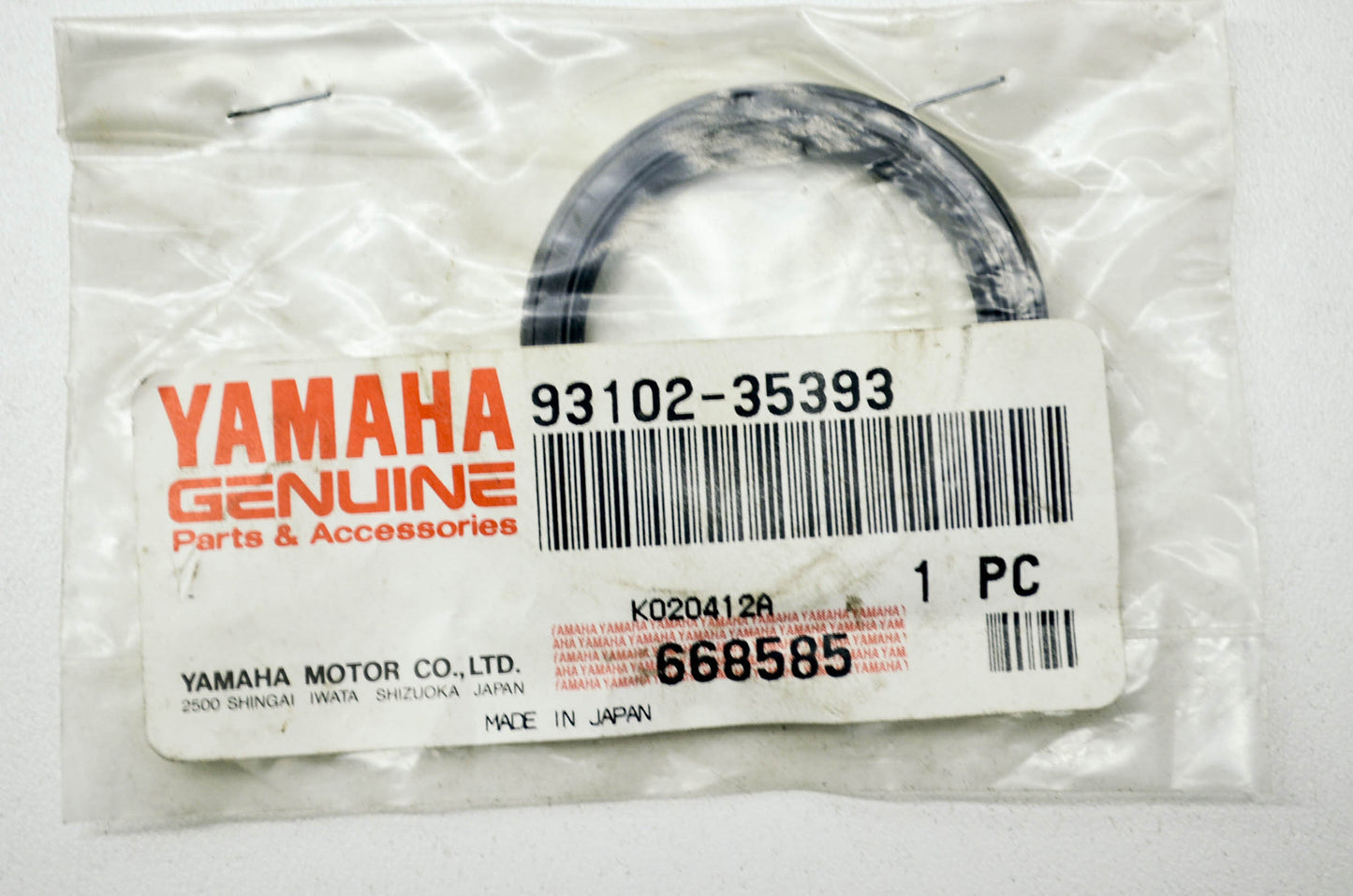 OEM Yamaha 93102-35393-00 Oil Seal 2NL NOS