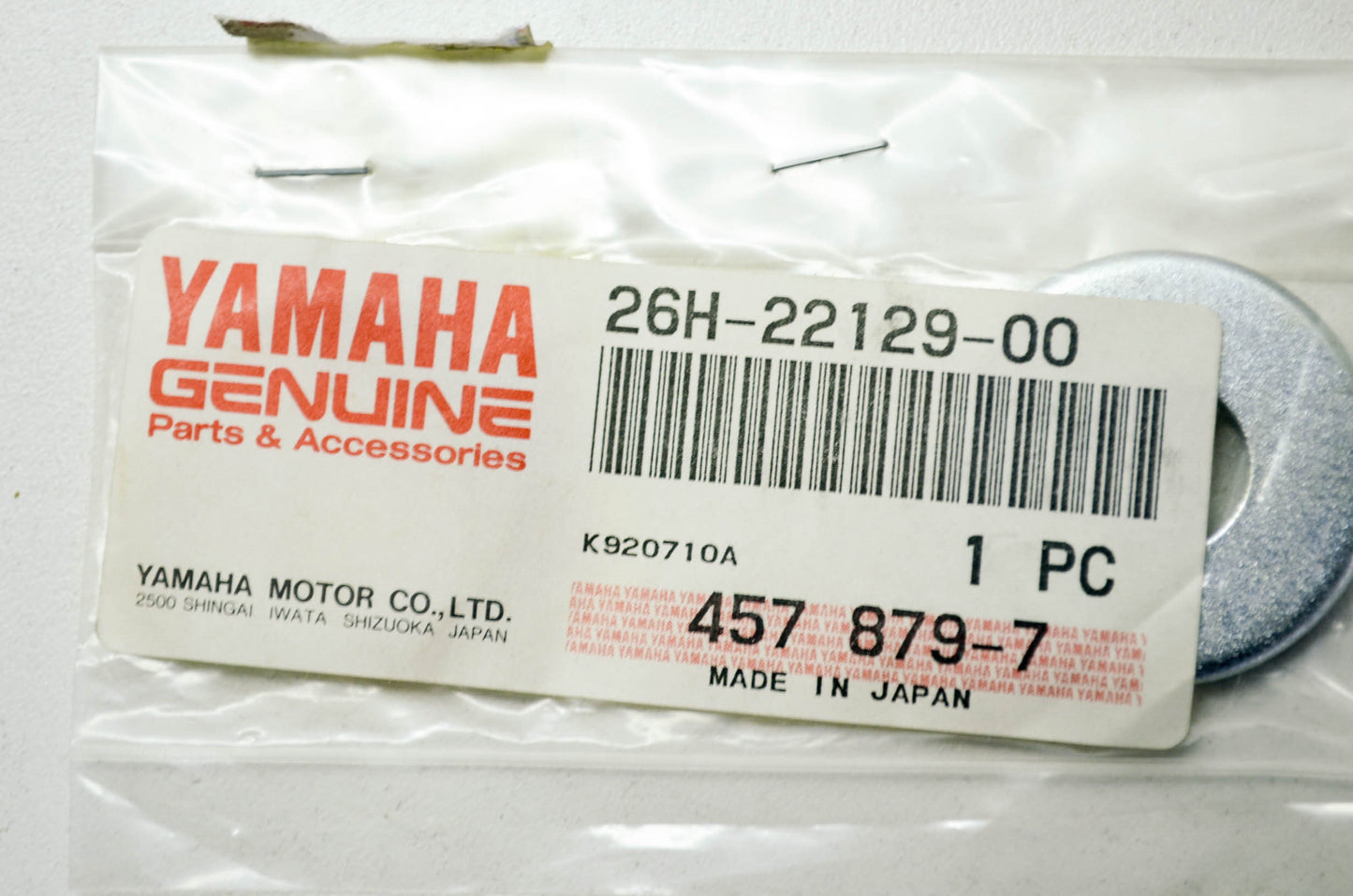 OEM Yamaha 26H-22129-00-00 Thrust Cover 2 NOS