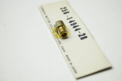 OEM Yamaha 256-14944-28-00 Main Jet #140 NOS