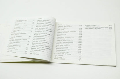 Yamaha XT350T/XT350TC Owners Manual