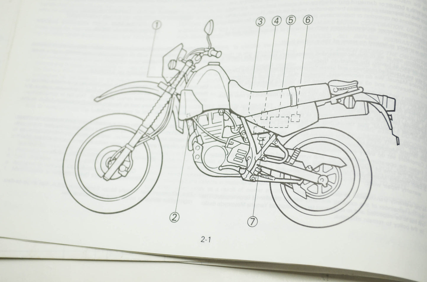 Yamaha XT350T/XT350TC Owners Manual
