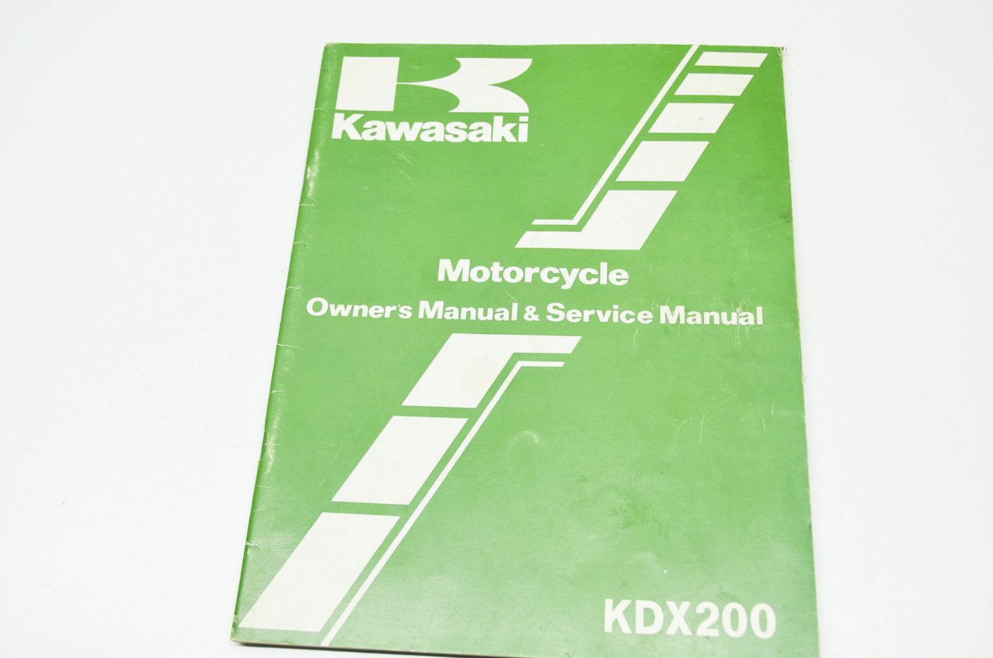 OEM Kawasaki 99920-1216-01 Owner's & Service Manual KDX200A