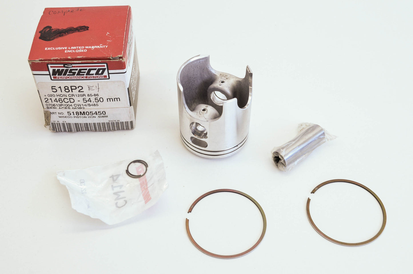 Piston Honda 85-86 CR125R NOS