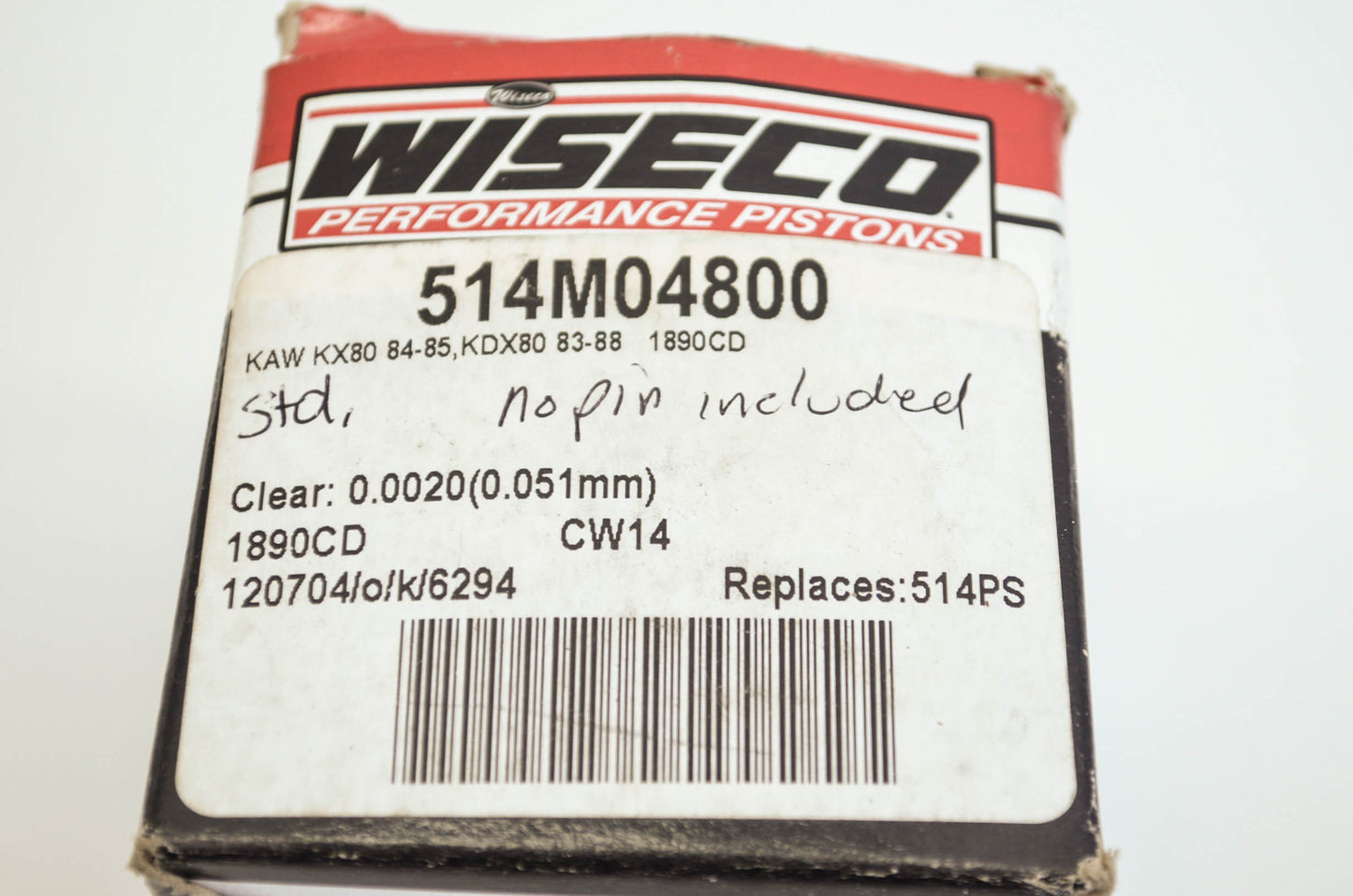 Piston Kawasaki 84-85 KX80 83-88 KDX80 NOS