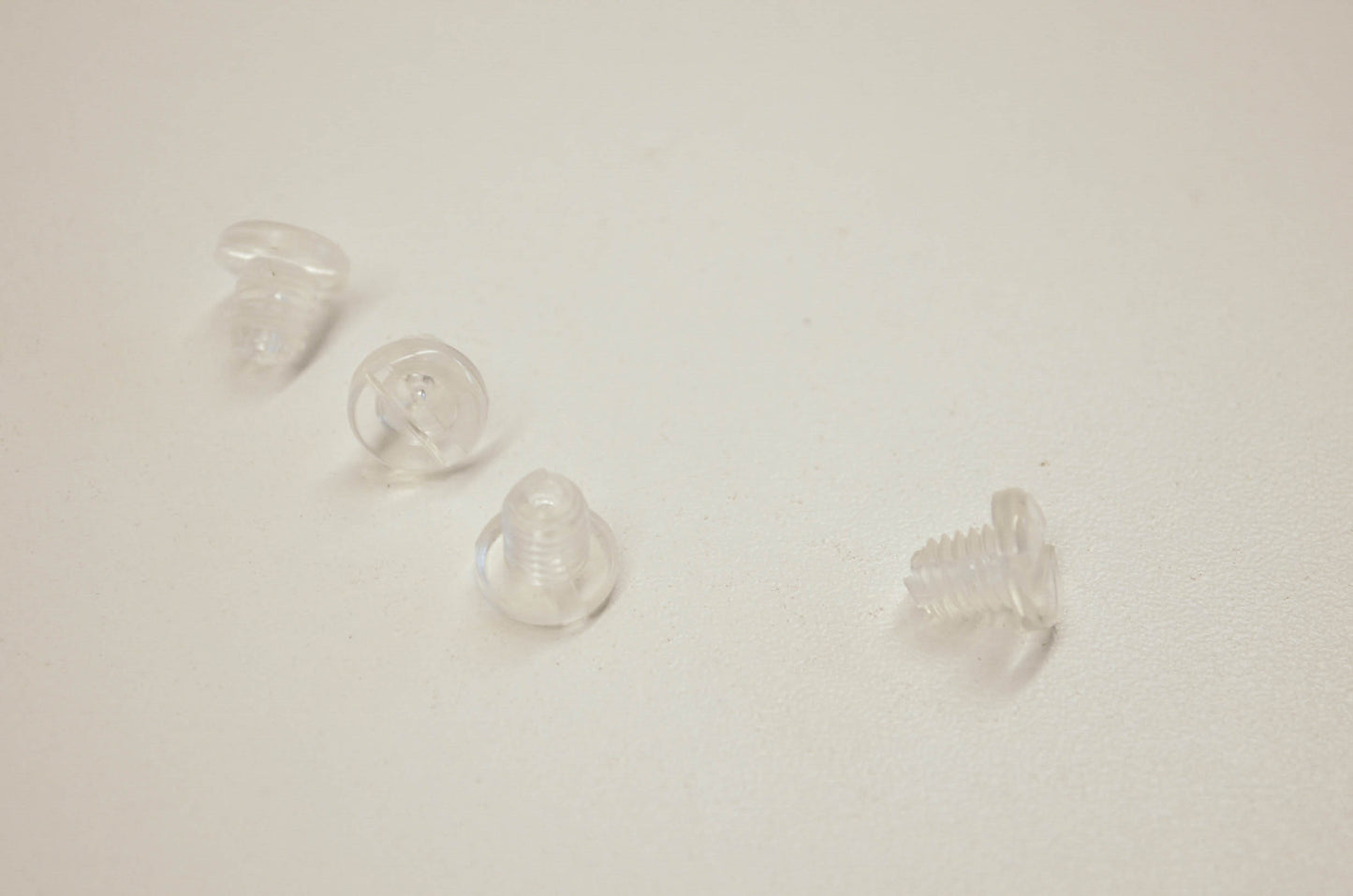 Clear Screws Qty 4 NOS