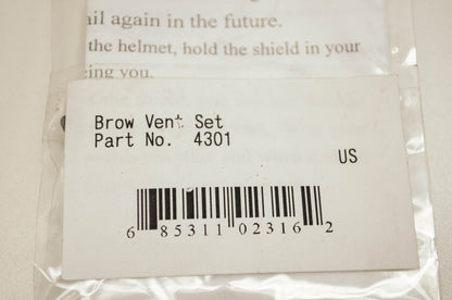 Brow Vent Set NOS