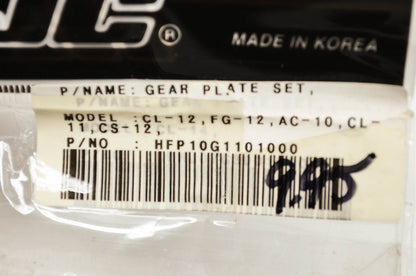 Gear Plate Set CL-12 FG-12 AC-10 CL-11 CS-12 NOS