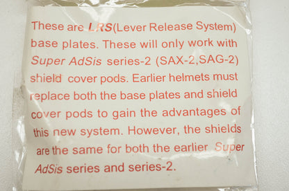 Lever Release System Base Plates Astral Astral-X Quantum-2 RX7 Corsair RX7-RR3 R