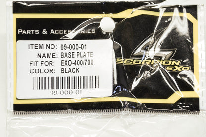 Black Base Plate Exo-400 Exo-700 NOS