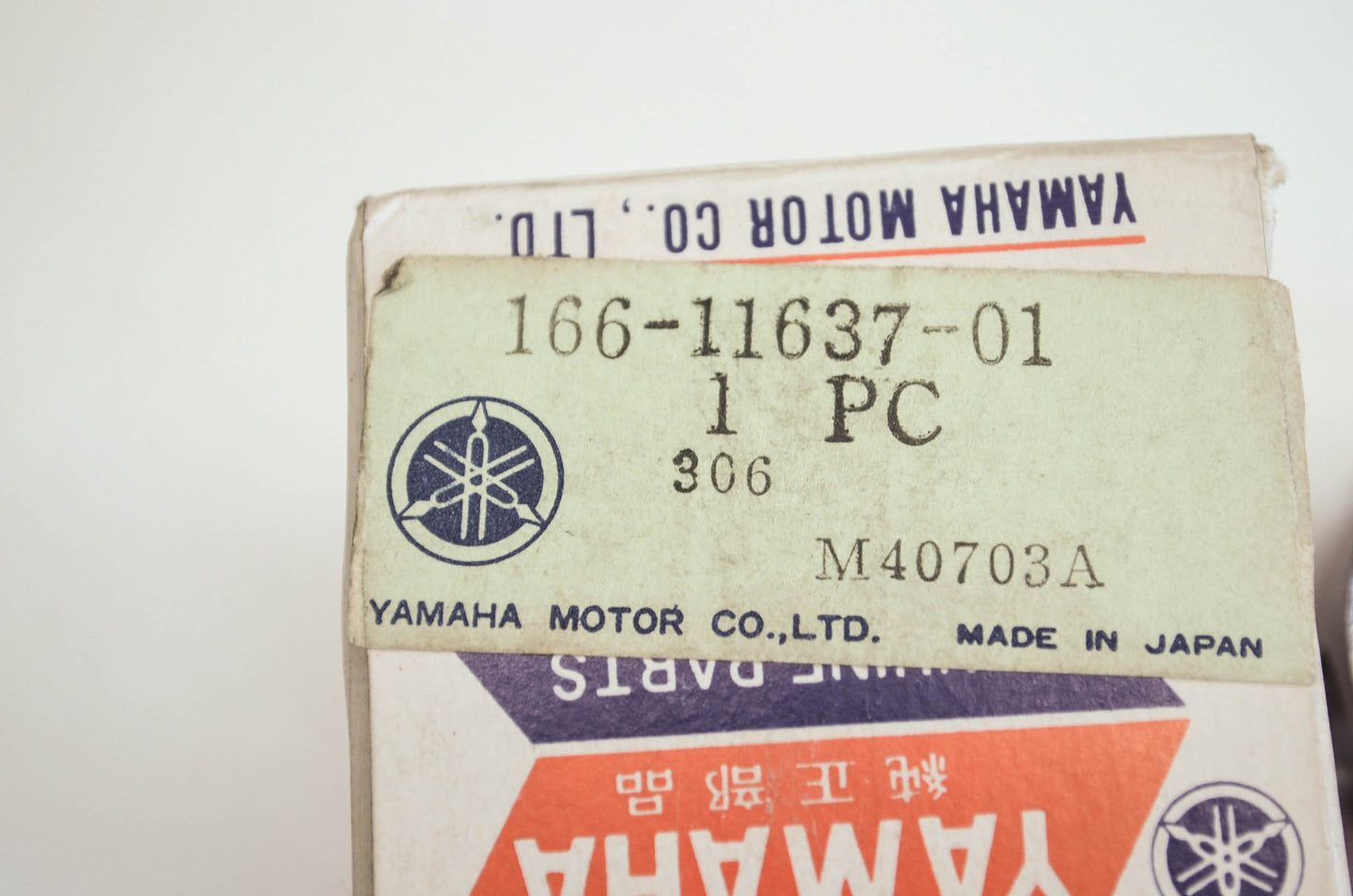 OEM Yamaha 166-11637-01-00 Piston 3 O/S 0.75 NOS