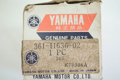 OEM Yamaha 361-11636-02-00 Piston 2 O/S 0.50 NOS