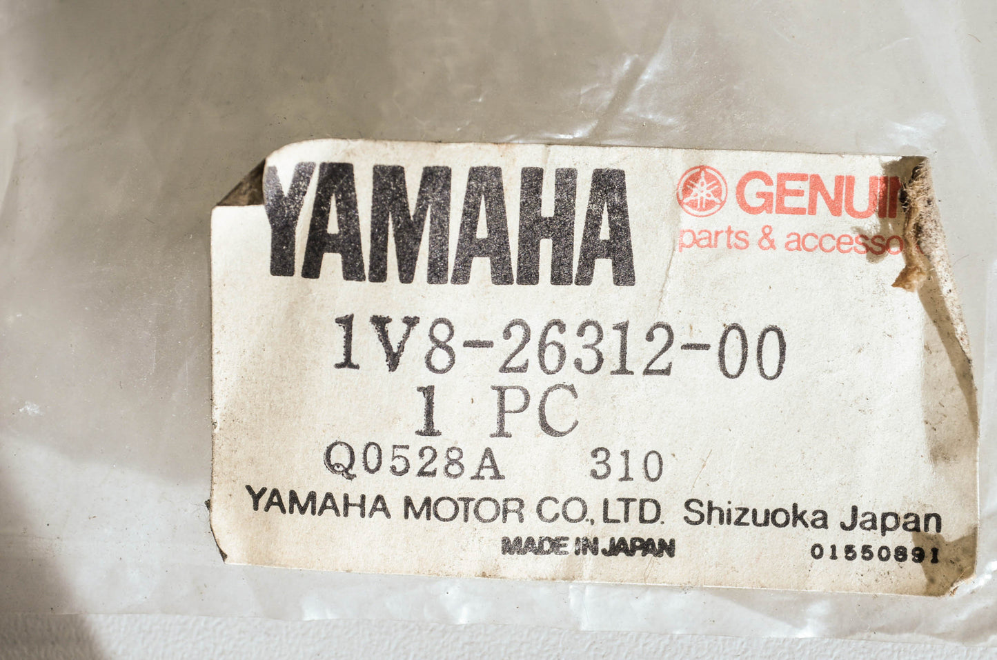 OEM Yamaha 1v8-26312-00-00 Throttle Cable 2 NOS