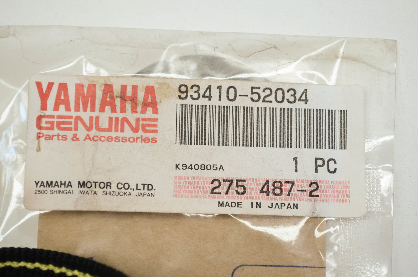 OEM Yamaha 93410-52034-00 Circlip Type S NOS