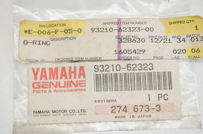 OEM Yamaha 93210-62323-00 O-Ring NOS