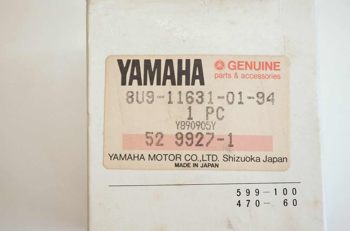 OEM Yamaha 8u9-11631-01-94 Piston STD NOS