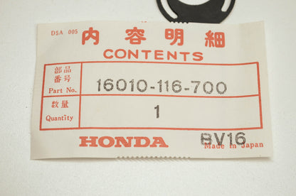 OEM Honda 16010-116-700 Gasket Set NOS