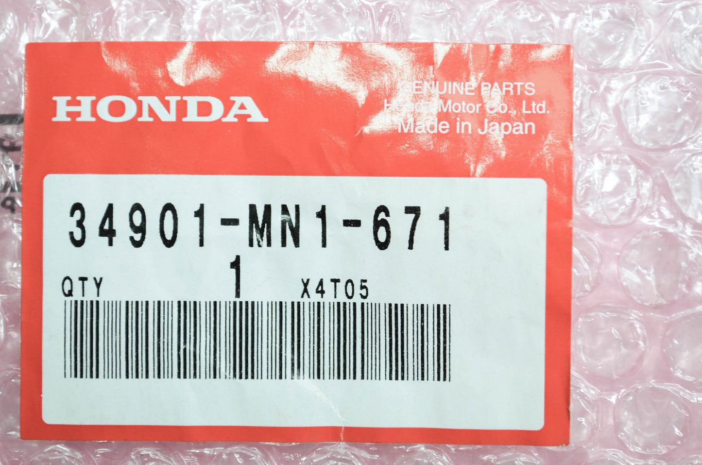OEM Honda 34901-mn1-671 Bulb (12V 35W) NOS