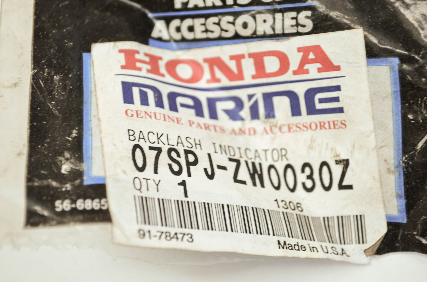 New OEM Honda Backlash indicator NOS