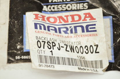 New OEM Honda Backlash indicator NOS