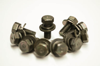 New OEM 10x Honda bolt + washer (8x20) 10 bolts & washers in this lot NOS