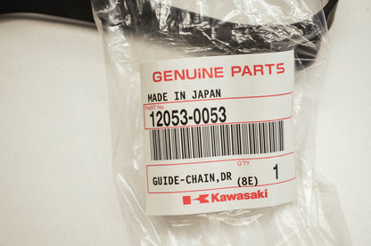 OEM Kawasaki 12053-0053 Front Drive Chain Guide NOS