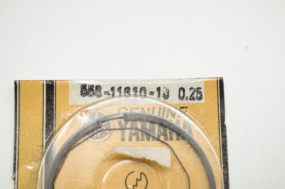 OEM Yamaha 558-11610-10-00 Piston Ring 1st Set NOS