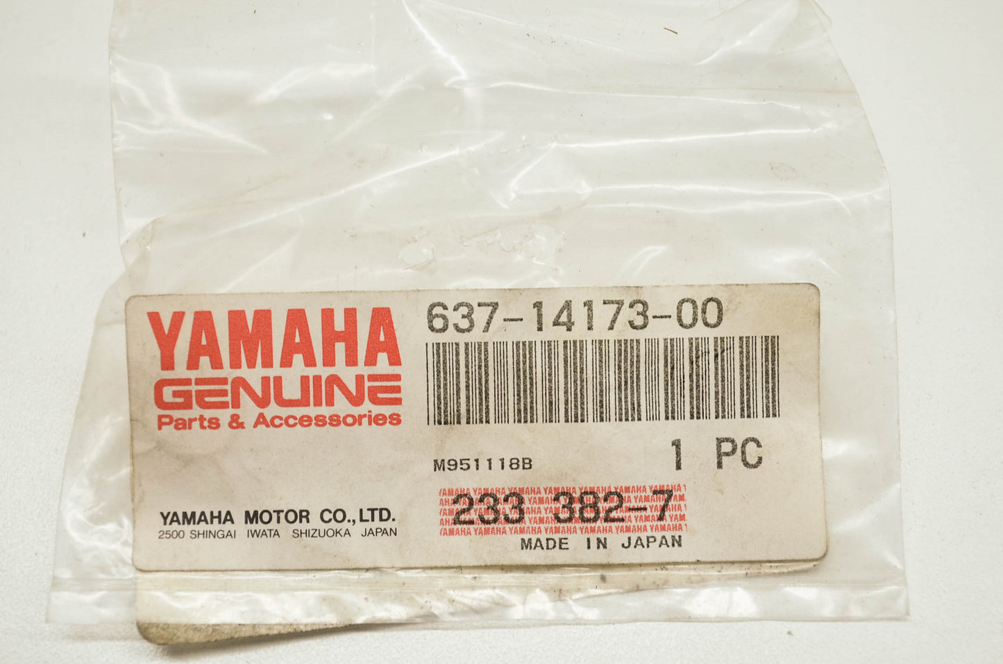 OEM Yamaha 637-14173-00-00 Plunger Cap Cover NOS