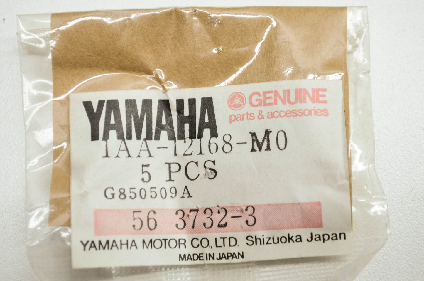 OEM Yamaha 1aa-12168-m0-00 Adjusting Pad 1.65 Qty 5 NOS