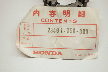 OEM Honda 23491-358-000 Gear (23T) NOS