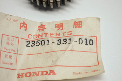 OEM Honda 23501-331-010 Gear (27T) NOS