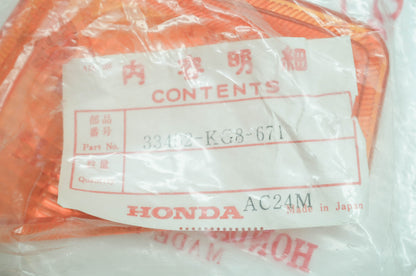 OEM Honda 33452-kg8-671 Left Front Lens NOS