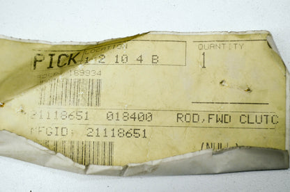 New Gravely Forward Clutch Rod NOS