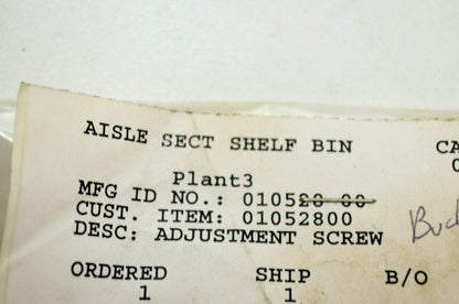 New Ariens Adjustment Screw NOS