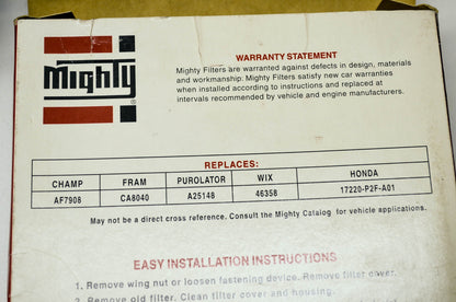 New Mighty Air Filter Replaces Champ AF7908 Fram CA8040 Purolator A25148 WIX 463