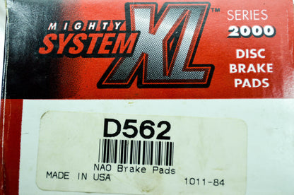 New Mighty Disc Brake Pads 93-97 Geo Prizm 92-00 Toyato Camry 94-97 Celica 93-97