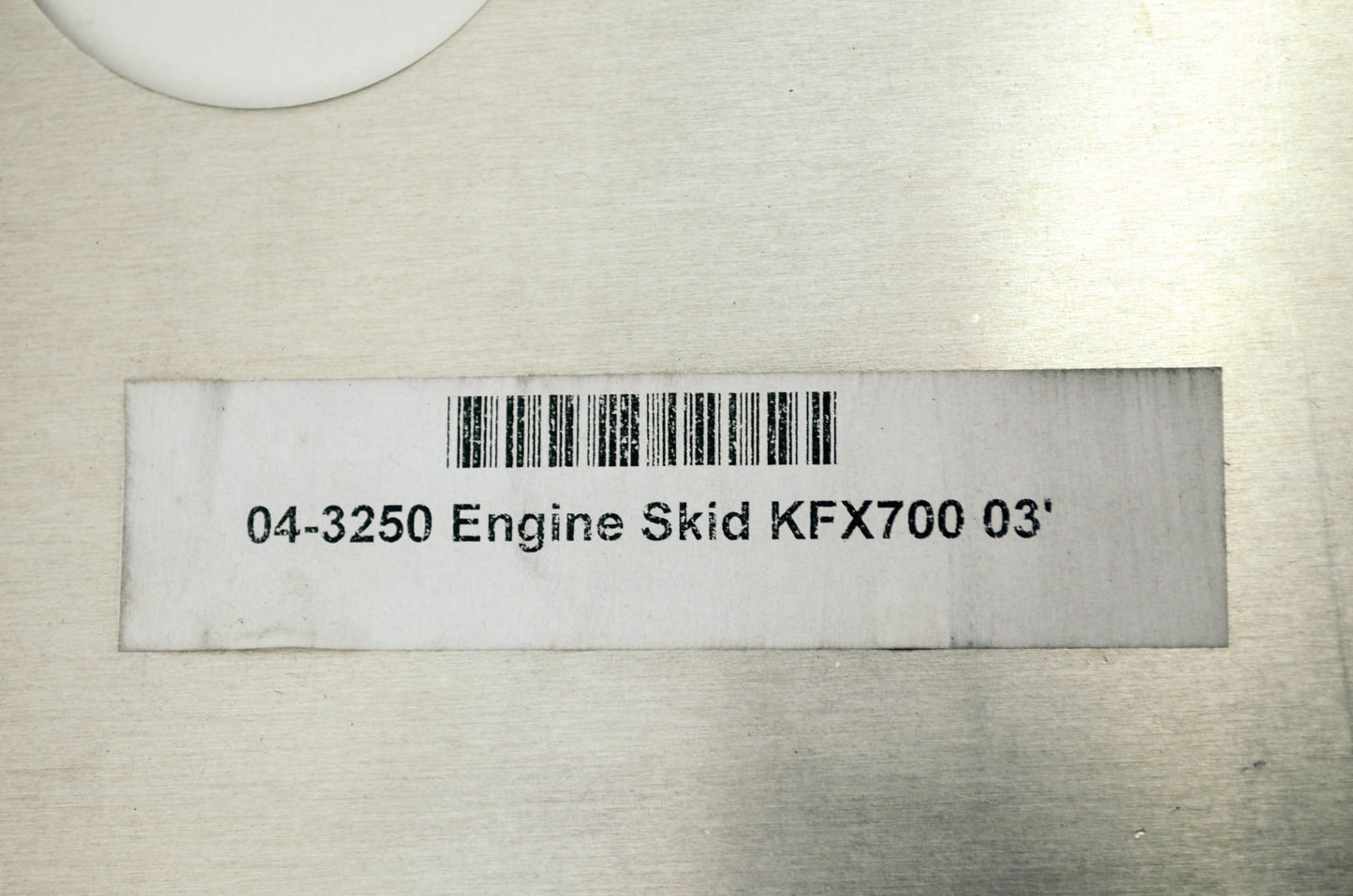 New AC Racing Frame Engine Skid Plate Kawasaki KFX700 NOS