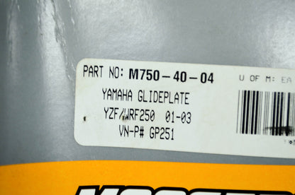 New Moose Front Skid Plate Yamaha 01-03 YZF250 WRF250 NOS