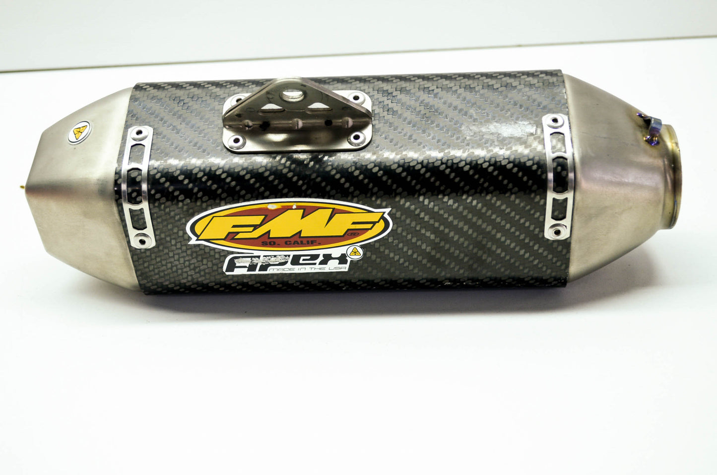 09 Suzuki GSXR 750 FMF Apex Carbon Fiber Slip On Muffler