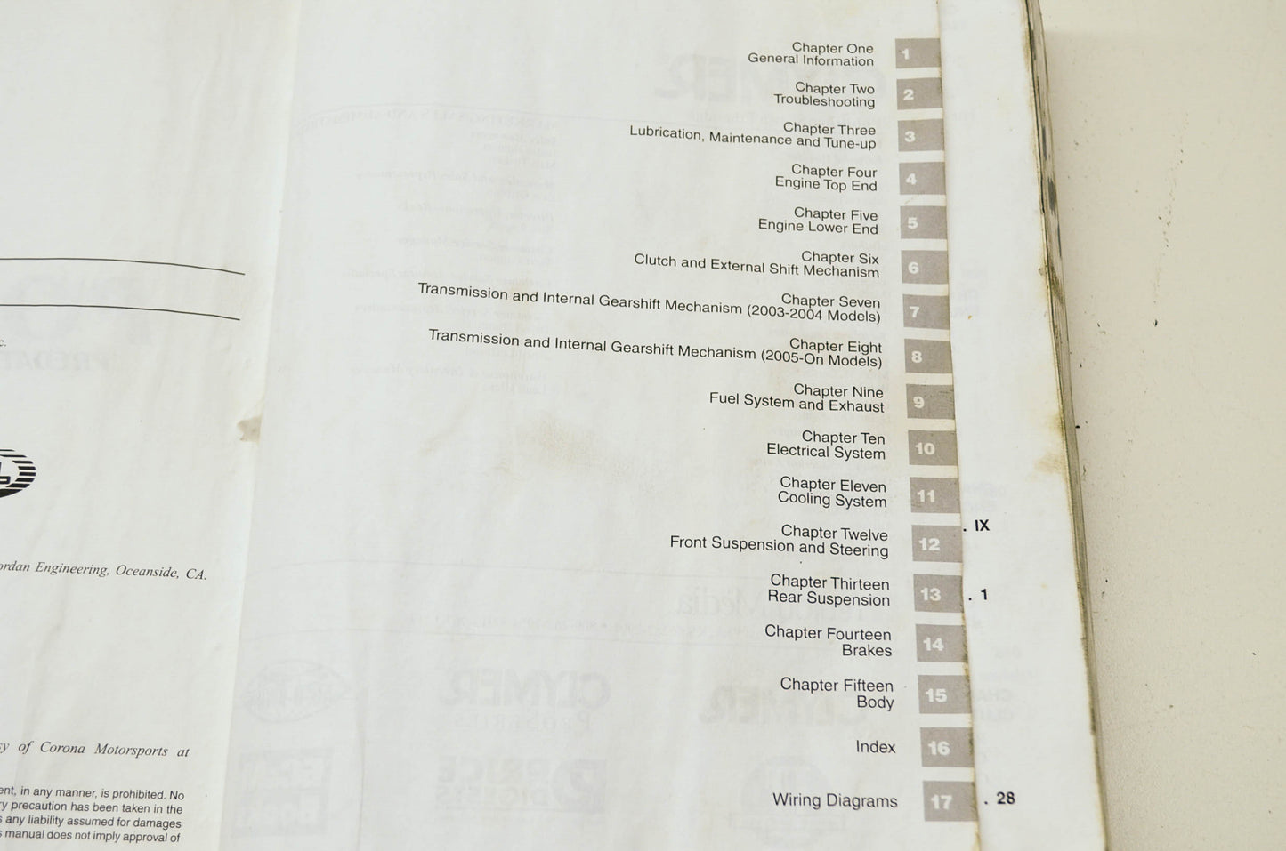 Clymer Polaris Predator 500 03-07 Service Manual