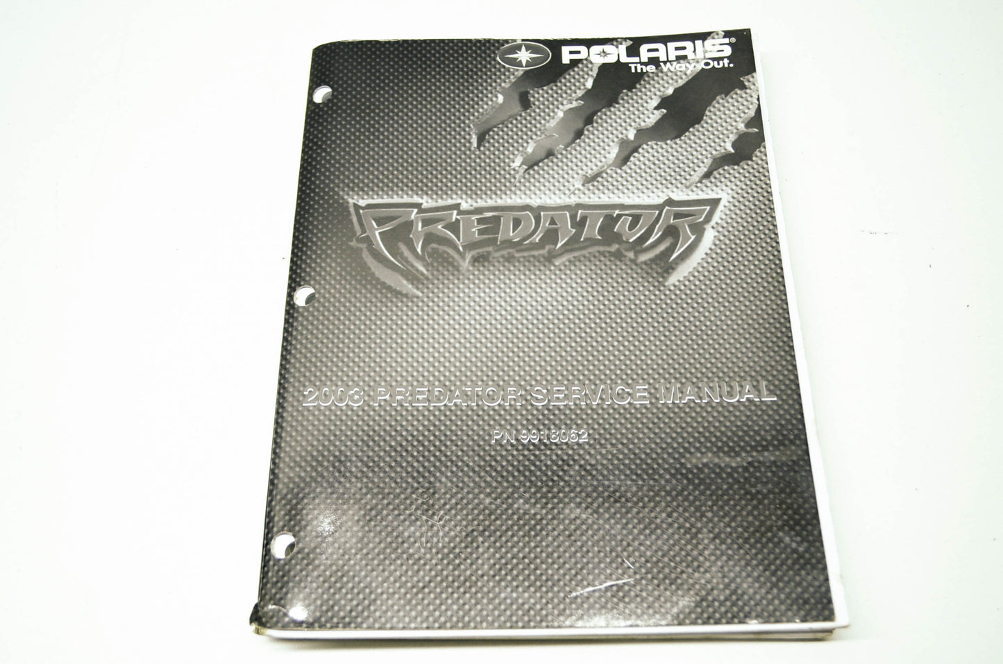 OEM Polaris 9918062 Service Manual 03/04 Predator 500