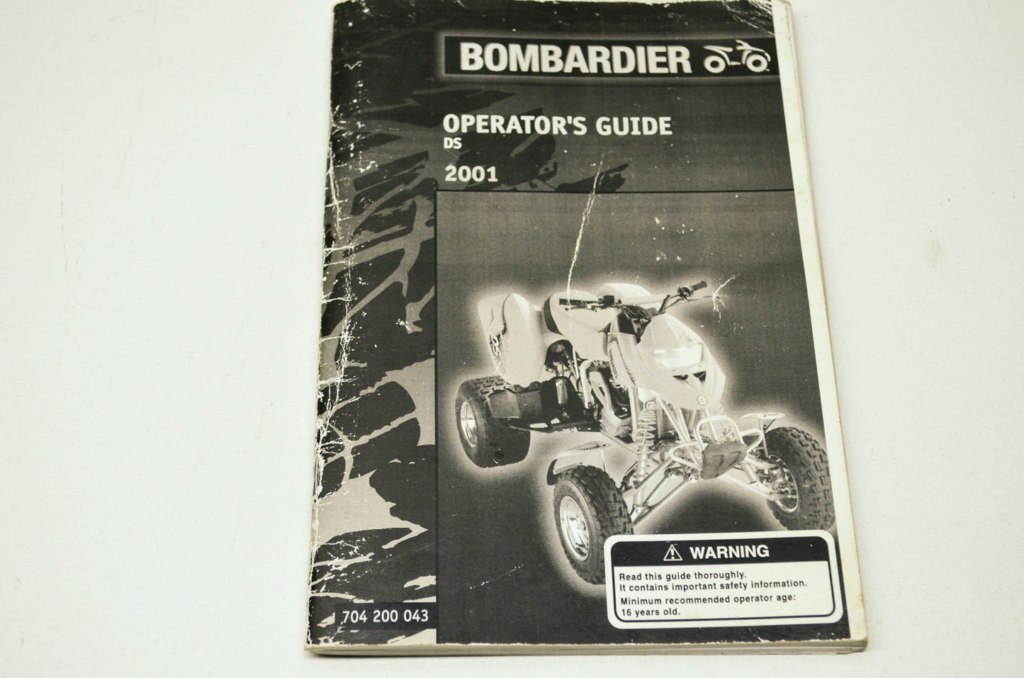 Bombardier 2001 DS650 Operator's Guide