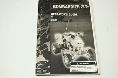 Bombardier 2001 DS650 Operator's Guide