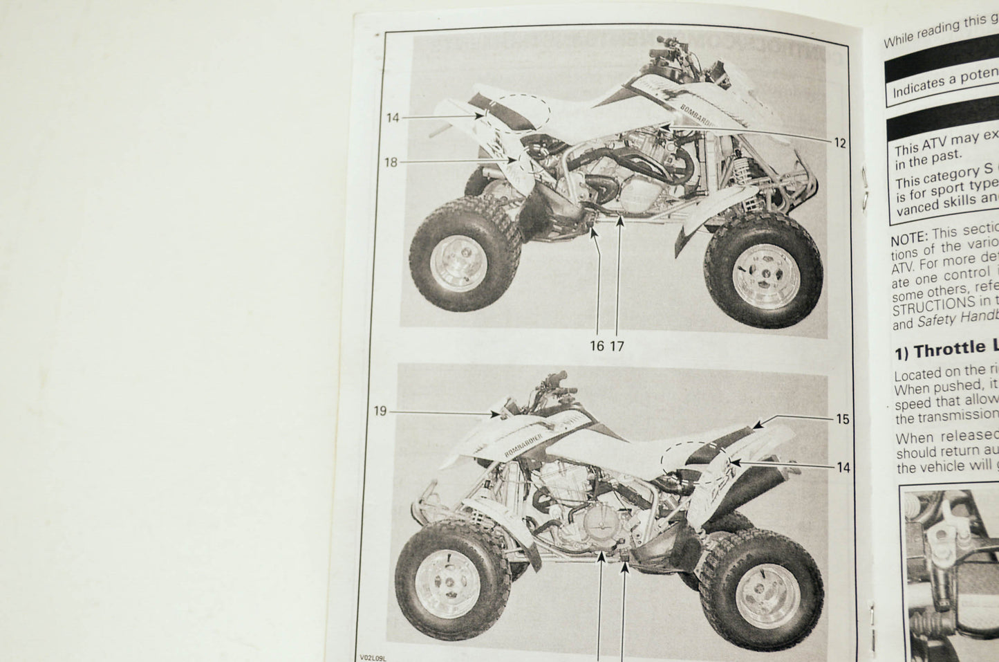 Bombardier 2001 DS650 Operator's Guide